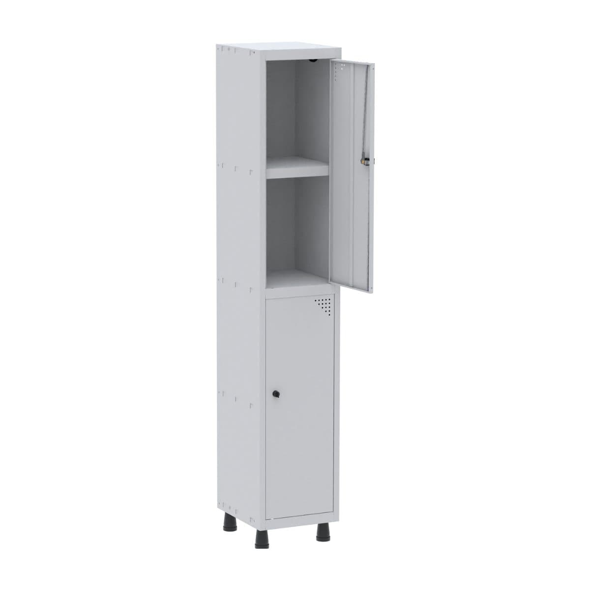 Roupeiro Aço 1V 02 Portas · Linha Aço